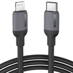 Ugreen Kabel za hitro polnjenje iPhone USB-C - Lightning PD 20W 1m črn