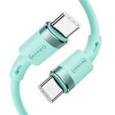 Joyroom robusten kabel USB Type C - USB Type C 3A 1,8 m zelen (S-1830N9)