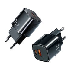 Mcdodo Nano GaN omrežni polnilec CH-0151, USB + USB-C, 33 W (črn)