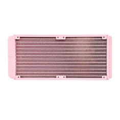 slomart Vodni hladilnik za PC DX240 V2 RGB 2x 120x120 (roza)