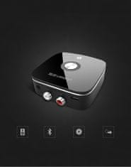 Ugreen adapter Bluetooth sprejemnik 5.1 aptX 2RCA / 3,5 mm mini jack črn (40759)