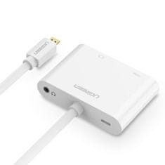Ugreen video adapter micro HDMI - HDMI + VGA 30cm črn (MM115)
