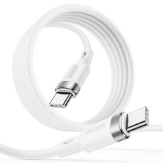 Joyroom robusten kabel USB Type C - USB Type C 3A 1,8 m, bel (S-1830N9)