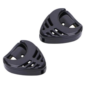 Northix 2x Plectrum držalo za kitaro - črn