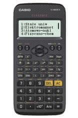 Casio Kalkulator CASIO FX 82CEX znanstveni, črn, 12-mestni zaslon, prenosna oblika, plastično ohišje, baterijsko/sončno napajanje