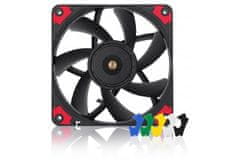Noctua Noctua NF-A12X15 PWM CH.BK.S 12 cm črni računalniški ventilator, tiha delovanje in visoka pretočnost zraka