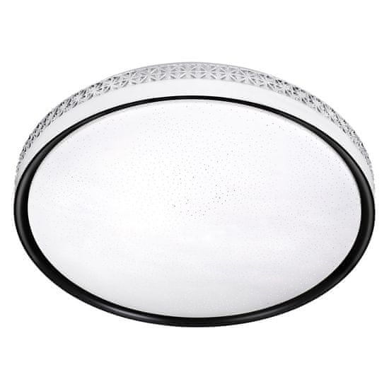 ActiveJet Moderna LED stropna svetilka Activejet LUNA 23W, okrogla, črna/bela, 2400 lm, nevtralna bela, IP20, idealna za notranjo uporabo