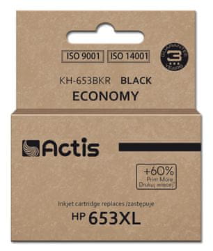 ACS Nadomestna črnila ACS KH-653BKR (za HP 653XL 3YM75AE)