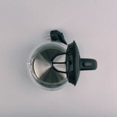MAESTRO Kettle Feel-Maestro MR-055-BLACK, električni kotliček, 1 L, 1100 W, varnostno izklop, črna steklena površina