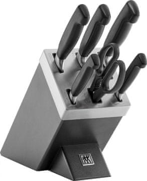 slomart ZWILLING FOUR STAR 35148-507-0 set kuhinjskih nožev 7 kosov, siv