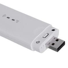 slomart ZTE LTE MF79U Modem - Prenosen brezžični modem v beli barvi, podpora za različne operacijske sisteme, 4G LTE povezava