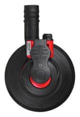 YATO Eccentricna brusilka Yato 150 mm - visoka zmogljivost, do 12000 RPM, črna barva, oscilacija, idealna za natančno obdelavo.
