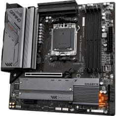 Gigabyte B650M Gaming X AX osnovna plošča, AM5, mATX, DDR5, WiFi 6E