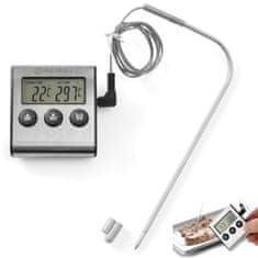 NEW Gostinski termometer za peko s sondo in funkcijo časovnika - Hendi 271346