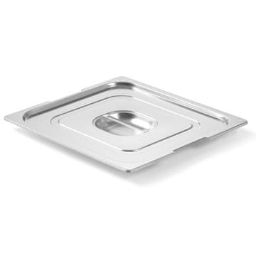 shumee Pokrov za posodo GN Profi Line z izrezom za ročaje GN1/6 176x162mm nerjaveče jeklo - Hendi 804254