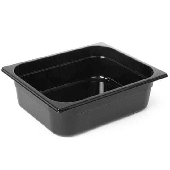 shumee GN 1/2 catering posoda iz črnega polikarbonata 325x265x150mm 9,5L Hendi 862414