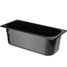 shumee Polikarbonatna posoda za sladoled 360x165x120mm - črna 5L - HENDI 807033