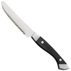 NEW Nož za steake z nazobčanim ročajem iz nerjaveče POM plastike, dolg 130 mm - Hendi 841082