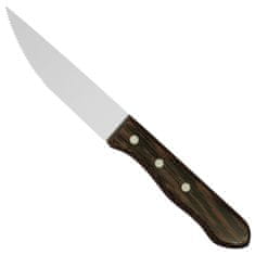 NEW Narezan nož za steak iz nerjavečega jekla WENGE z lesenim ročajem, dolg 125 mm - Hendi 841143