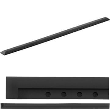 shumee Konec za gumijasto podlogo 10050276 črna 95 x 6 x 1 cm - 90 kos.