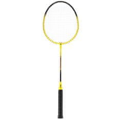 NILS NRZ262 Aluminium / Badminton Set 2 loparja + 3 puščice s perjem + mreža 600x60cm + prevleka