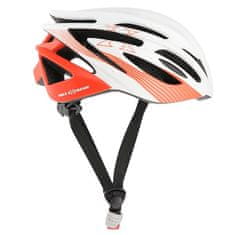 Nils Extreme MTW24 White-Red Velikost L (57-61 cm) Čelada