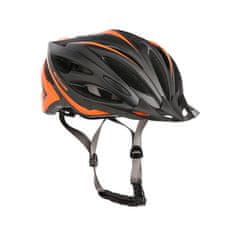 Nils Extreme MTW202 Black-Orange Velikost M (53-58cm) Čelada