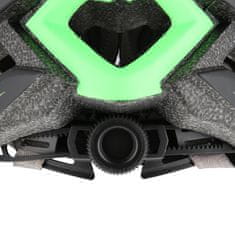 Nils Extreme MTW202 Green-Black Velikost M (53-58cm) Čelada