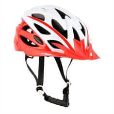 Nils Extreme MTW210 White-Red Velikost M (53-60cm) Čelada