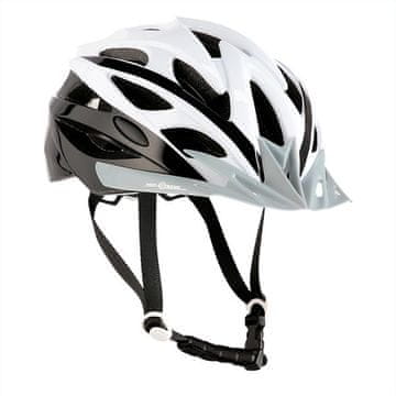 Nils Extreme MTW210 White-Black Velikost S (50-58cm) Čelada