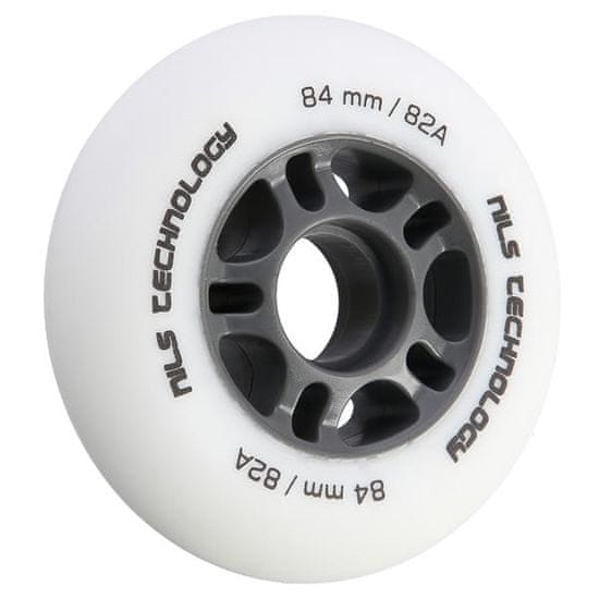Nils Extreme PU 84x24 82A Bela mat platišča (4 kosi)