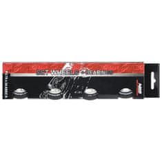 shumee PU 70x24 82A BLACK MATT (4 kosi) + ABEC-9 (8 kos) NILS EXTREME SET