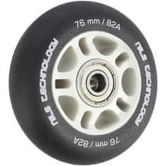 shumee PU 76x24 82A BLACK MATT (4 kosi) + ABEC-9 (8 kos) NILS EXTREME SET