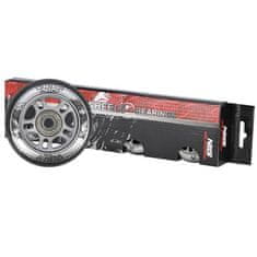 shumee PU 76x24 82A ČRNI (4 kosi) + ABEC-9 (8 kosi) NILS EXTREME SET