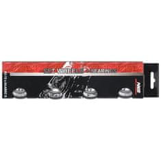 shumee PU 72x24 82A ČRNI (4 kosi) + ABEC-9 (8 kosi) NILS EXTREME SET