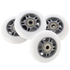 Inny PU 84x24 82A White (4 kosi) + ABEC-7 (8 kosi) Set Stock