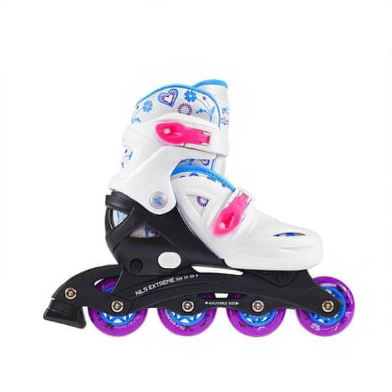 shumee NJ/NA0321 A WHITE ROLERI VELIKOST M (31-35) NILS EXTREME
