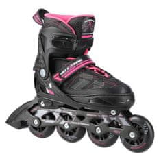 shumee NA11002 ČRNA/ROZA VEL. L (39-42) ROLERI NILS EXTREME