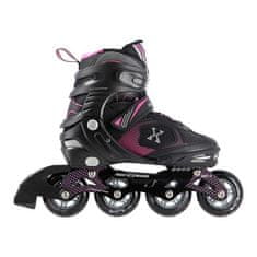 Nils Extreme NA9080 Black/Purple Velikost S (31-34) Drsalke