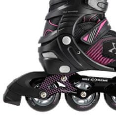 Nils Extreme NA9080 Black/Purple Velikost S (31-34) Drsalke