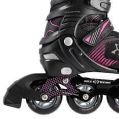 Nils Extreme NA9080 Black/Purple Velikost L (39-42) Drsalke