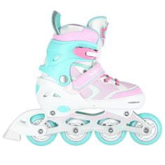 Nils Extreme NA14198 White-Turquoise Velikost M(35-38) inline drsalke