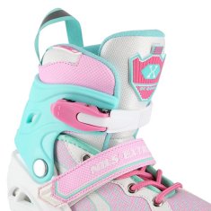 Nils Extreme NA14198 White-Turquoise Velikost M(35-38) inline drsalke