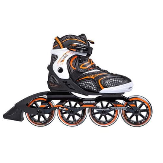 Nils Extreme NA1060 S Black/Orange Velikost 40 Drsalke