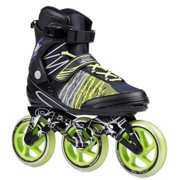 Nils Extreme NA1206 Black-Green Velikost 41 Drsalke