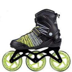 Nils Extreme NA1206 Black-Green Velikost 39 Drsalke