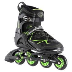 Nils Extreme NA9022 Black/Green Velikost 41 Drsalke