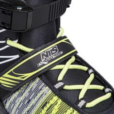 Nils Extreme NA1206 Black-Green Velikost 44 Drsalke