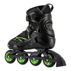 Nils Extreme NA9022 Black/Green Velikost 41 Drsalke