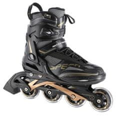 Nils Extreme NA2150 Black-Gold Velikost 39 Drsalke